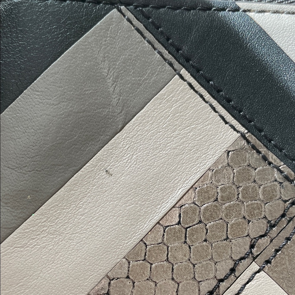 Michael Kors Daniela Marquetry Patchwork Large Le… - image 3